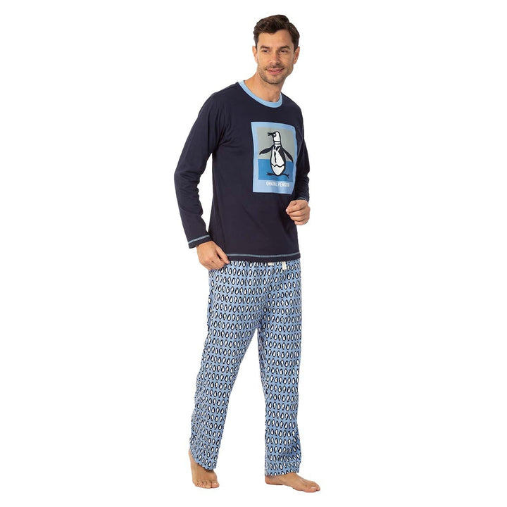 Set De Pijama Playera Manga Larga Con Pantalón Cozy Fleece